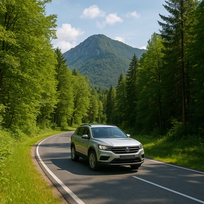 Roadtrips durch die Schweiz auf einer Karte