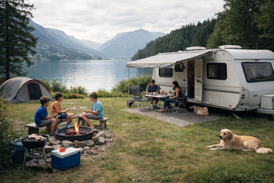 Roadtrips durch die Schweiz auf einer Karte